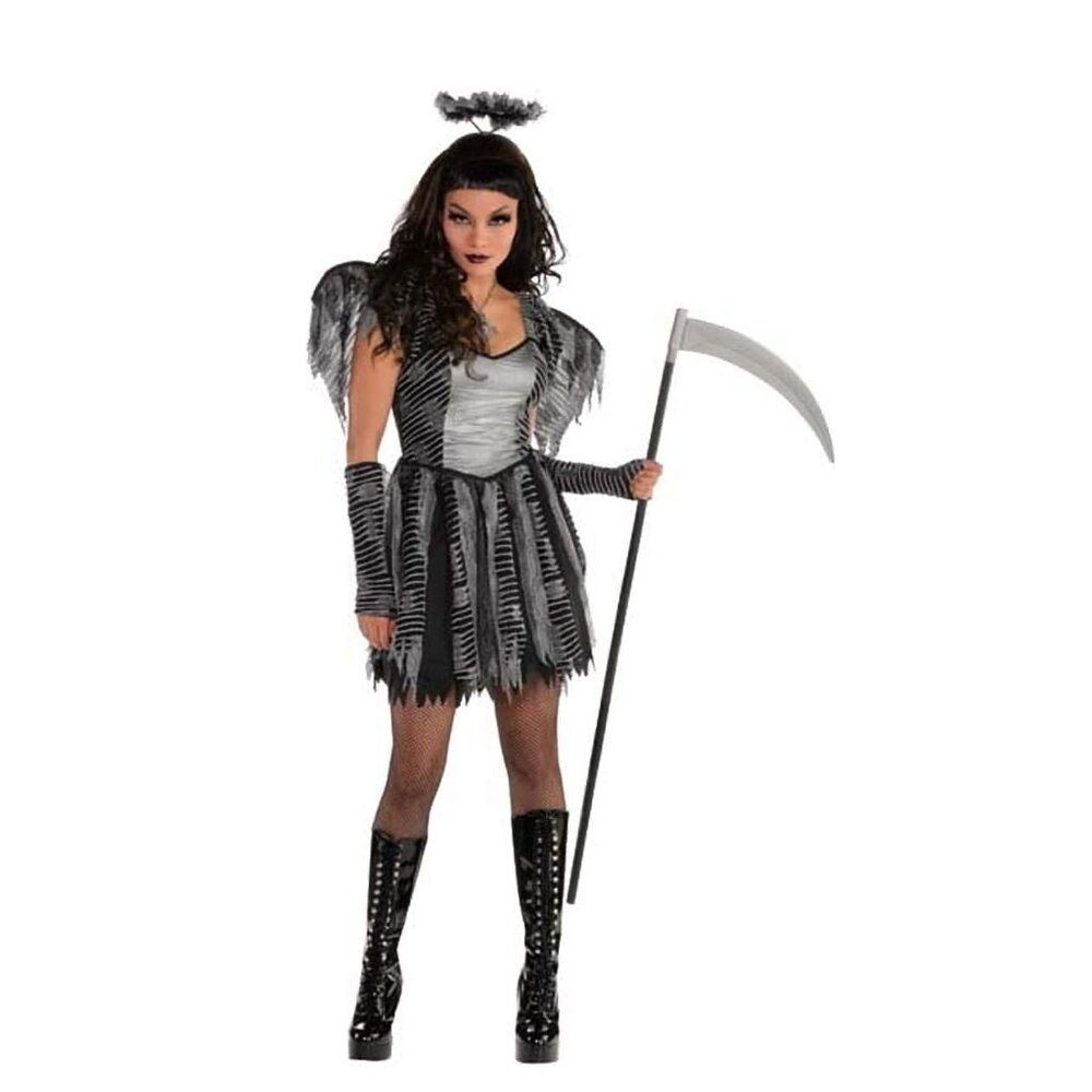Size SMALL Dreadful Angel Womens NEW Halloween Costume Gothic Goth Dark Black